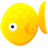 Yellow Fish Icon